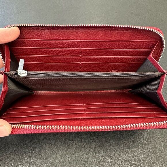 RFID Protection Wallet Rafa Red Wallet NWOT - Picture 8 of 8